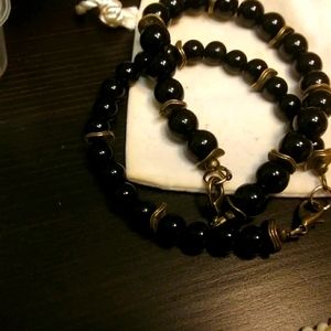 See Photos (2) Dolomite Stone Size 8 Bracelets